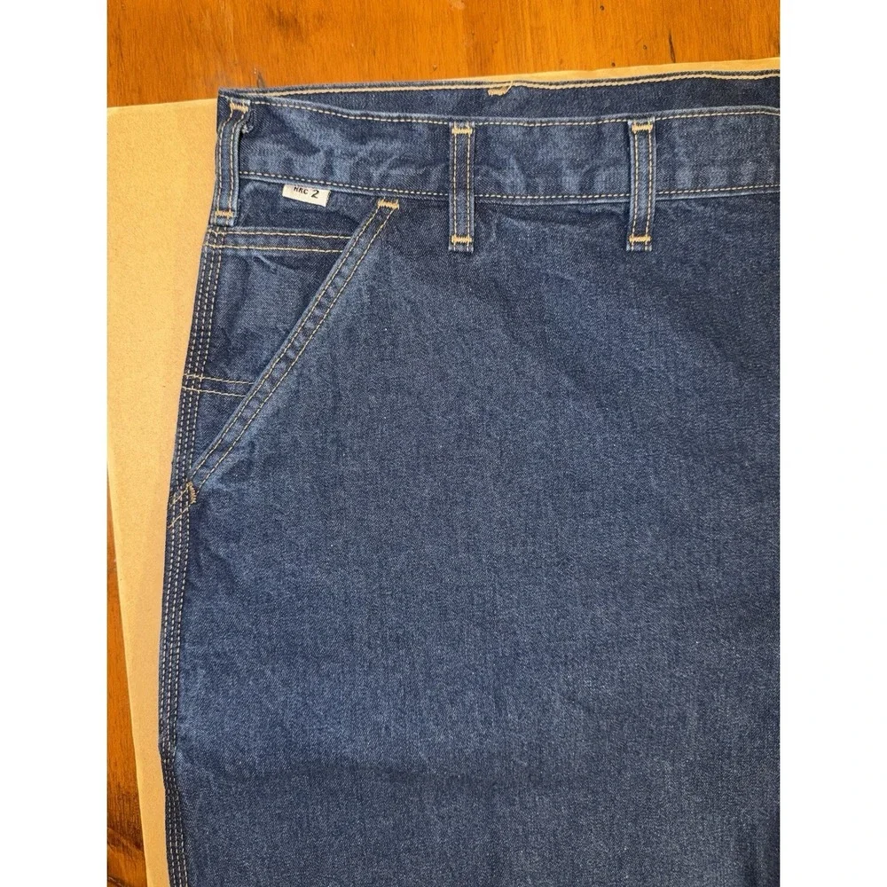 CARHARTT Men's FR Dungaree Jeans Flame Resistant Denim Carpenter Sz 48 x 30 NEW